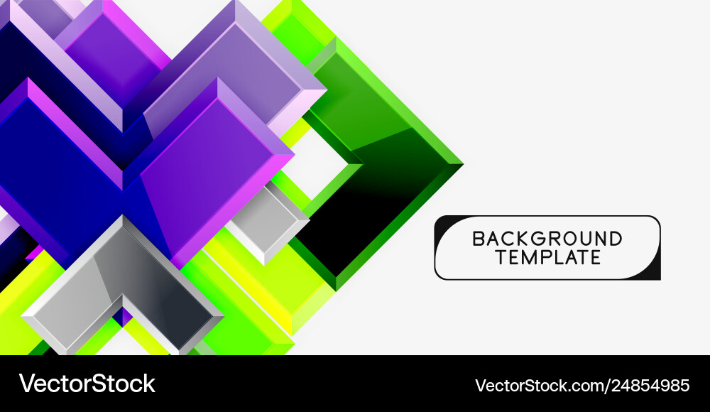 Glossy arrows background Royalty Free Vector Image