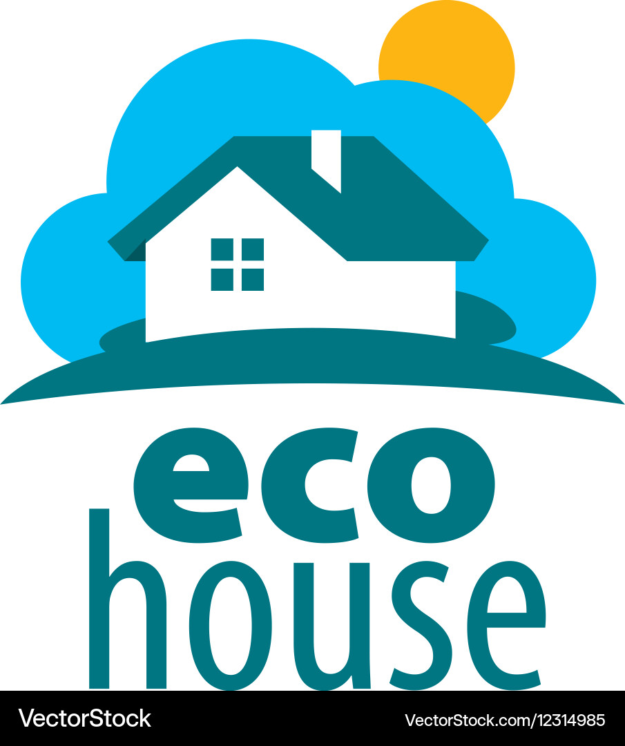 Logo house Royalty Free Vector Image - VectorStock