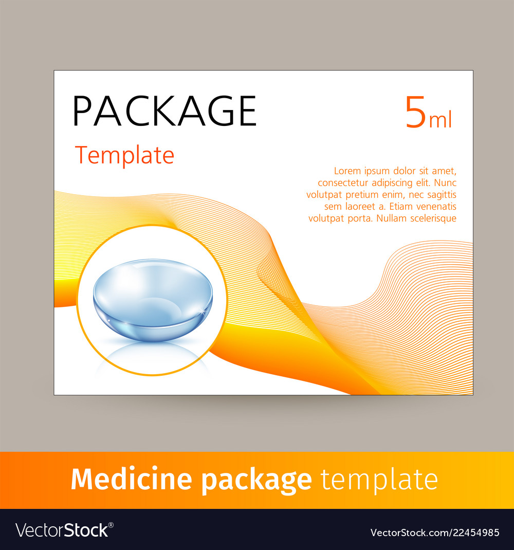Realistic style with contacts vector image Realistic style with contacts