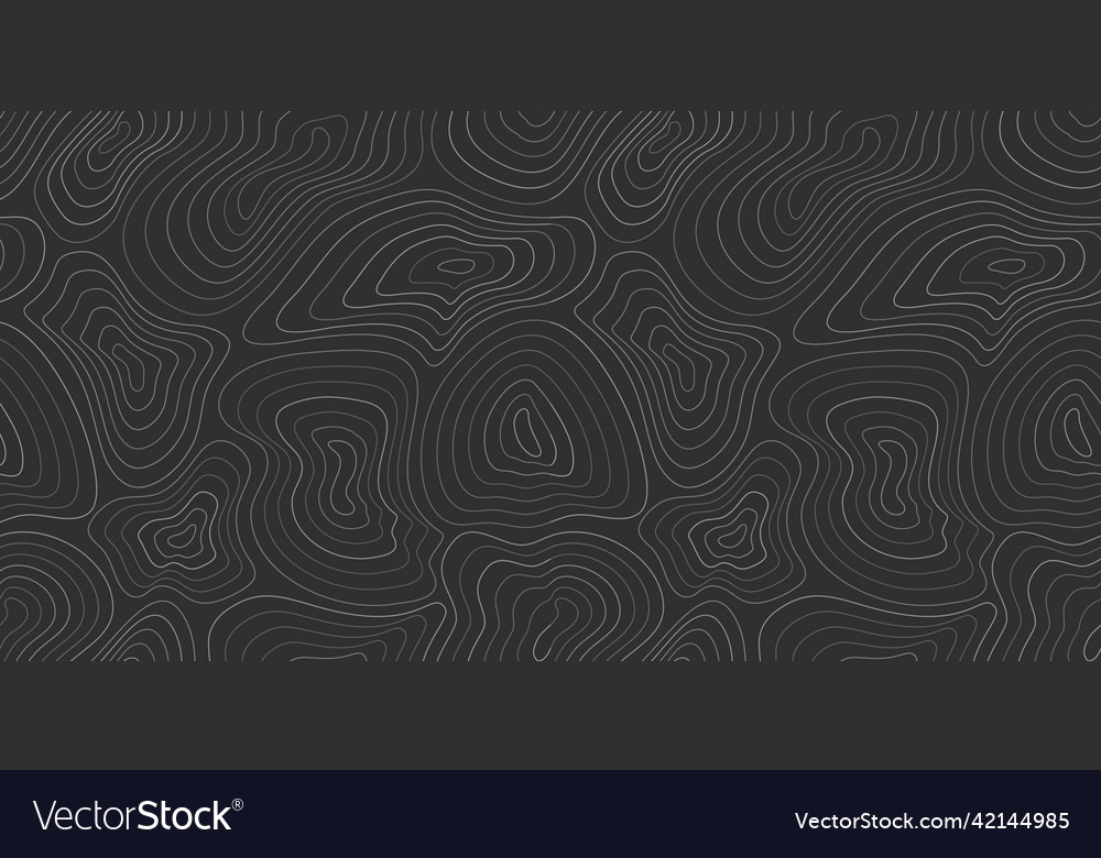 Topographic map topographer seamless pattern