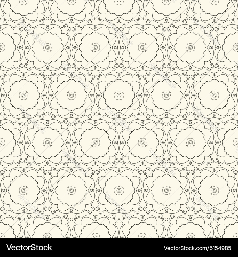 Vintage seamless wallpaper Royalty Free Vector Image