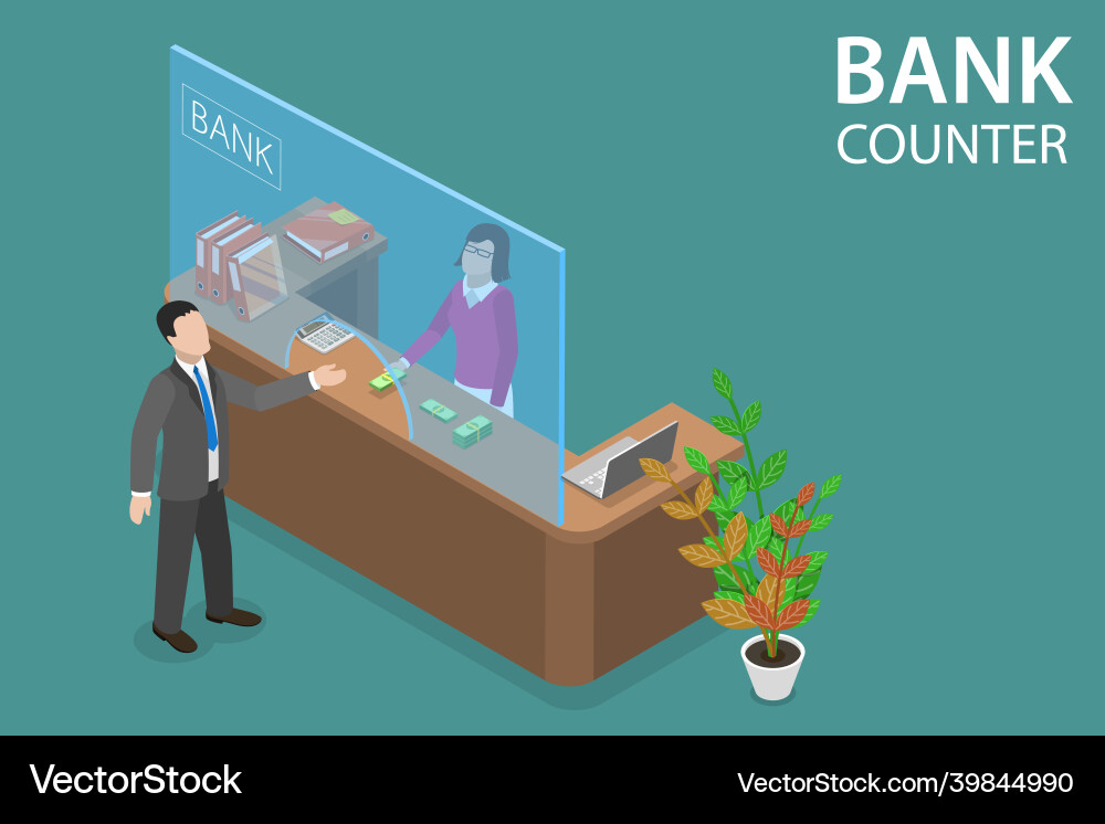 3d isometric flat conceptual Royalty Free Vector Image