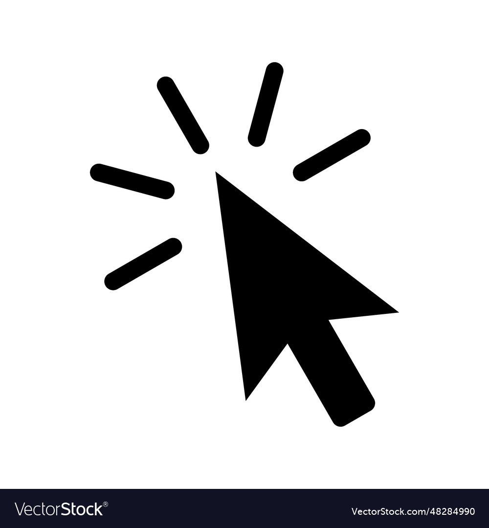 Pointer icon vector image Pointer icon