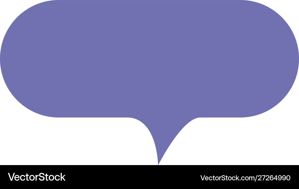 Speech bubble logo Royalty Free Vector Image - VectorStock