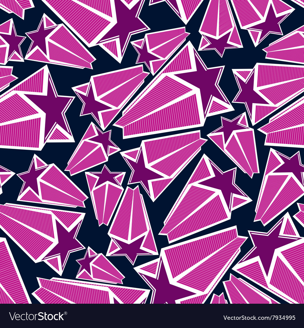 Astronomy conceptual background pentagonal comet