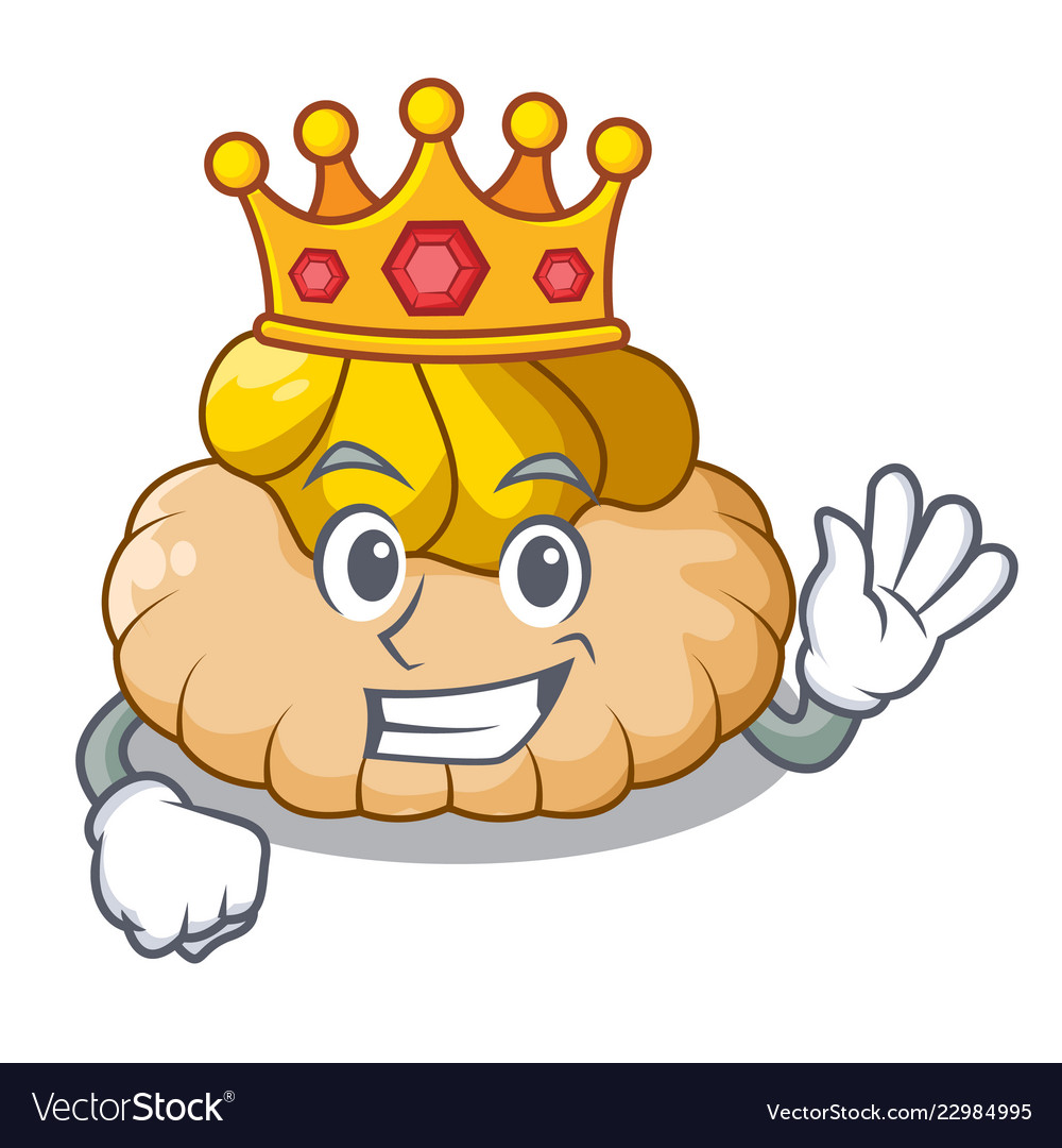 King Ice Cream Biscuit On Wafers Cartoon Vector Image King Ice Cream Biscuit On Wafers Cartoon Vector Image