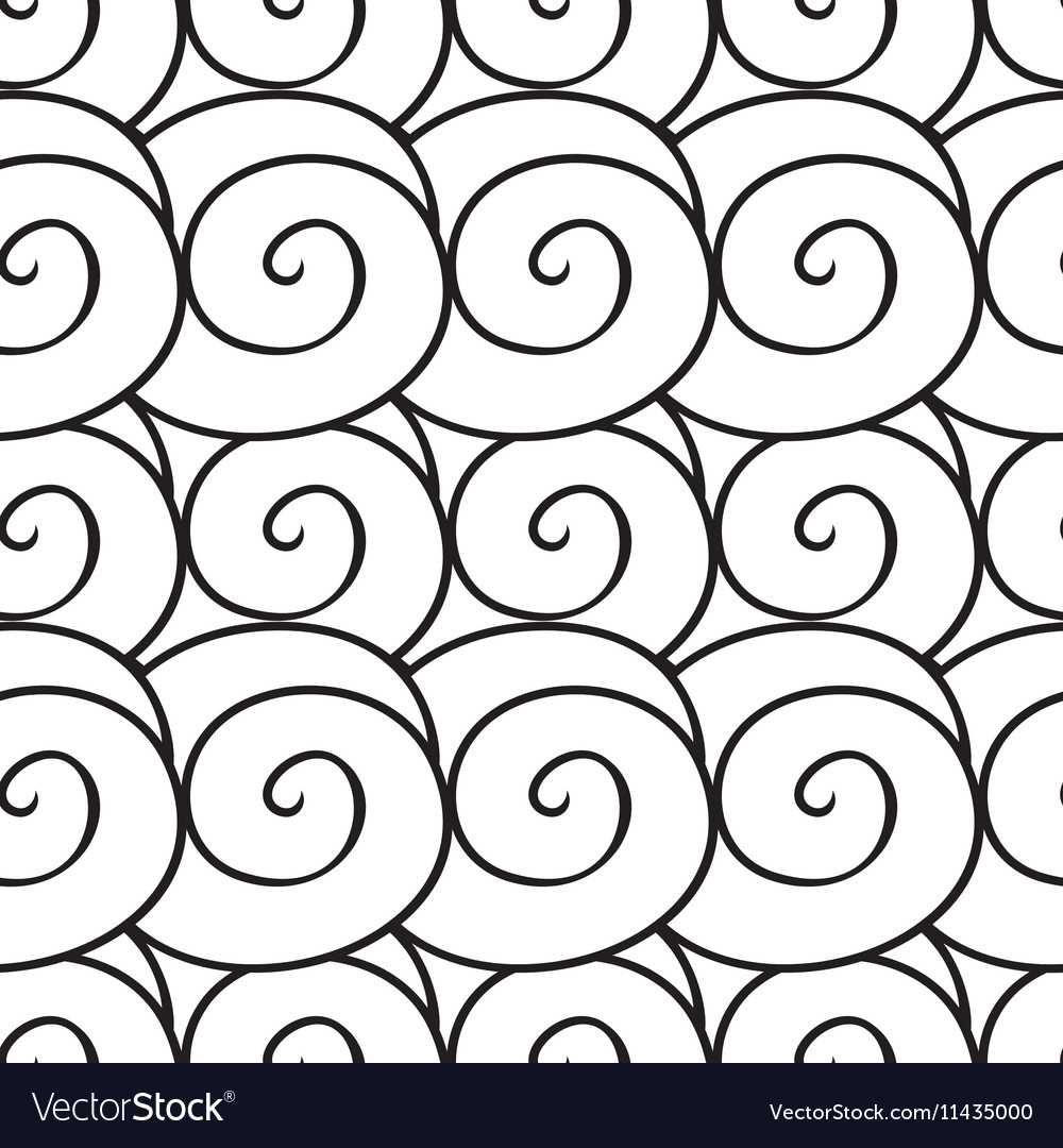 Colouring book with a picture wave Royalty Free Vector Image