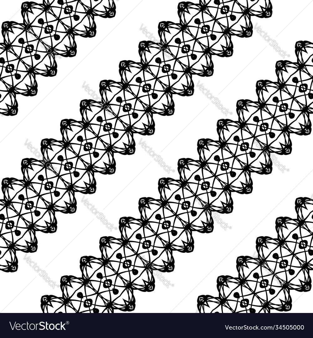 Design seamless decorative pattern vector image Design seamless decorative pattern