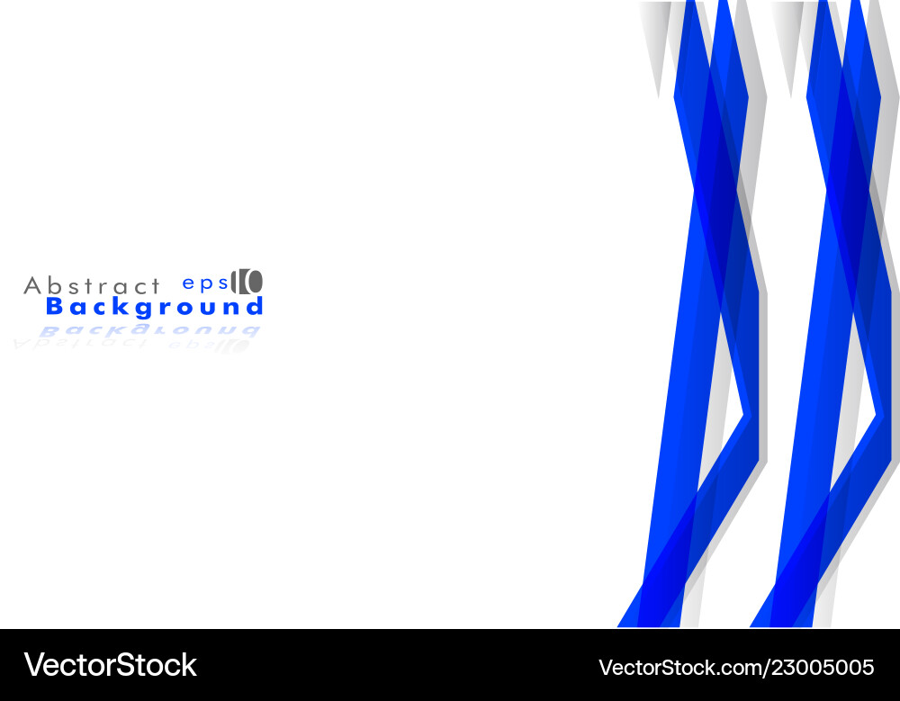 Abstract bright background template color blue Vector Image