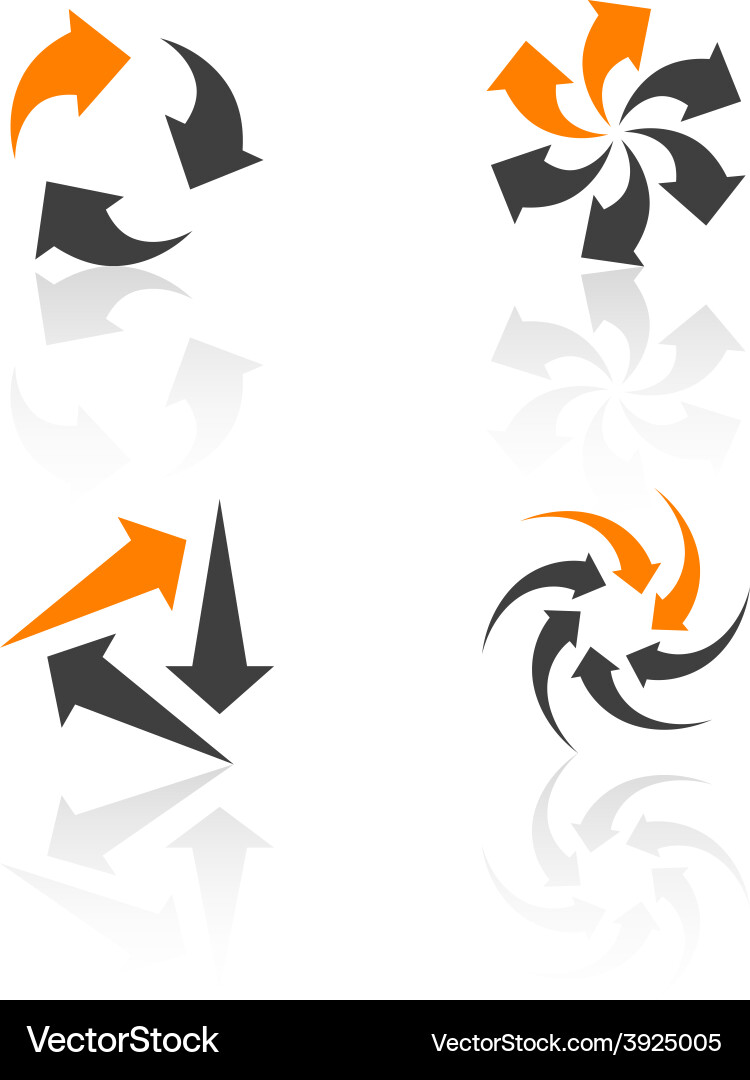 Abstract design elements Royalty Free Vector Image