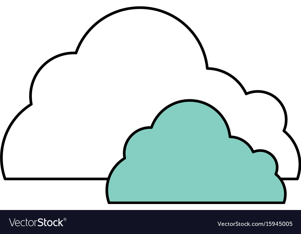 Cloud computing symbol