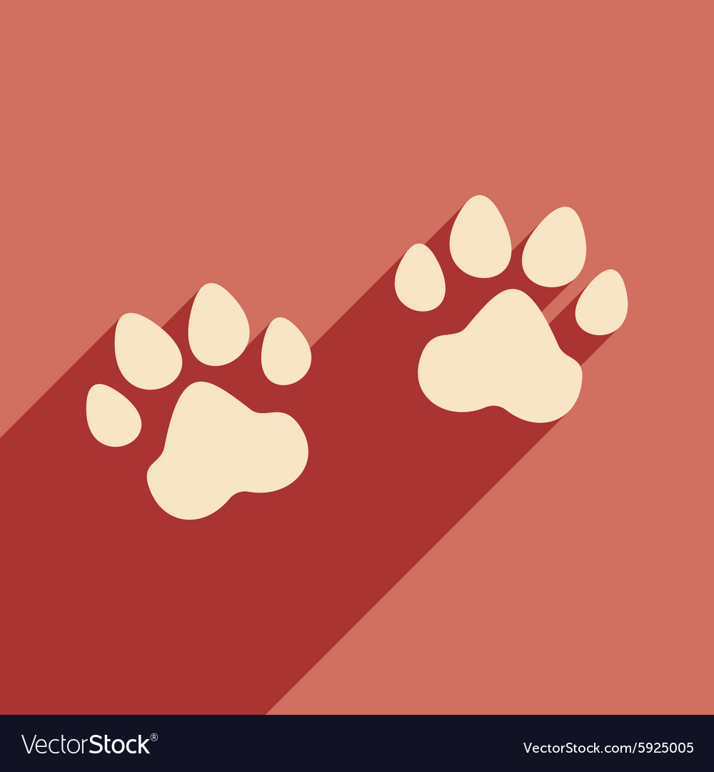 Flat with shadow icon and mobile application