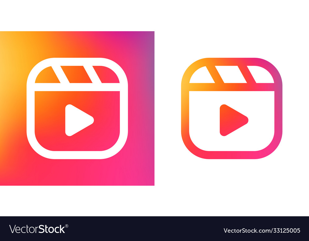 Instagram Reels Vector Images 50