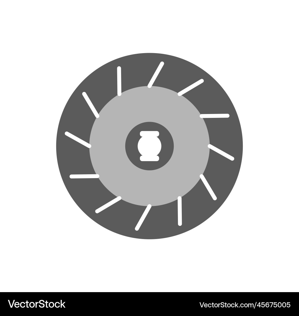 Machine disk icon Royalty Free Vector Image - VectorStock