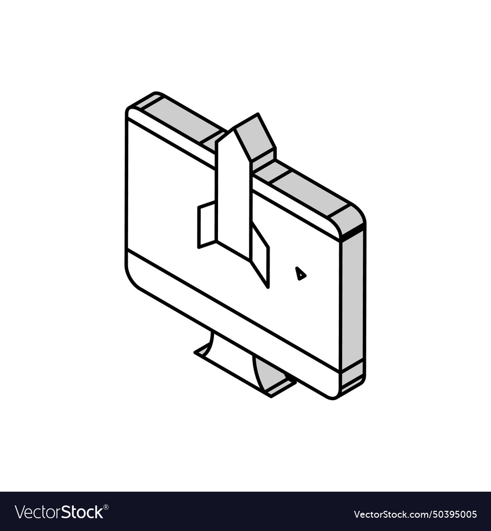 Rocket modeling computer program isometric icon