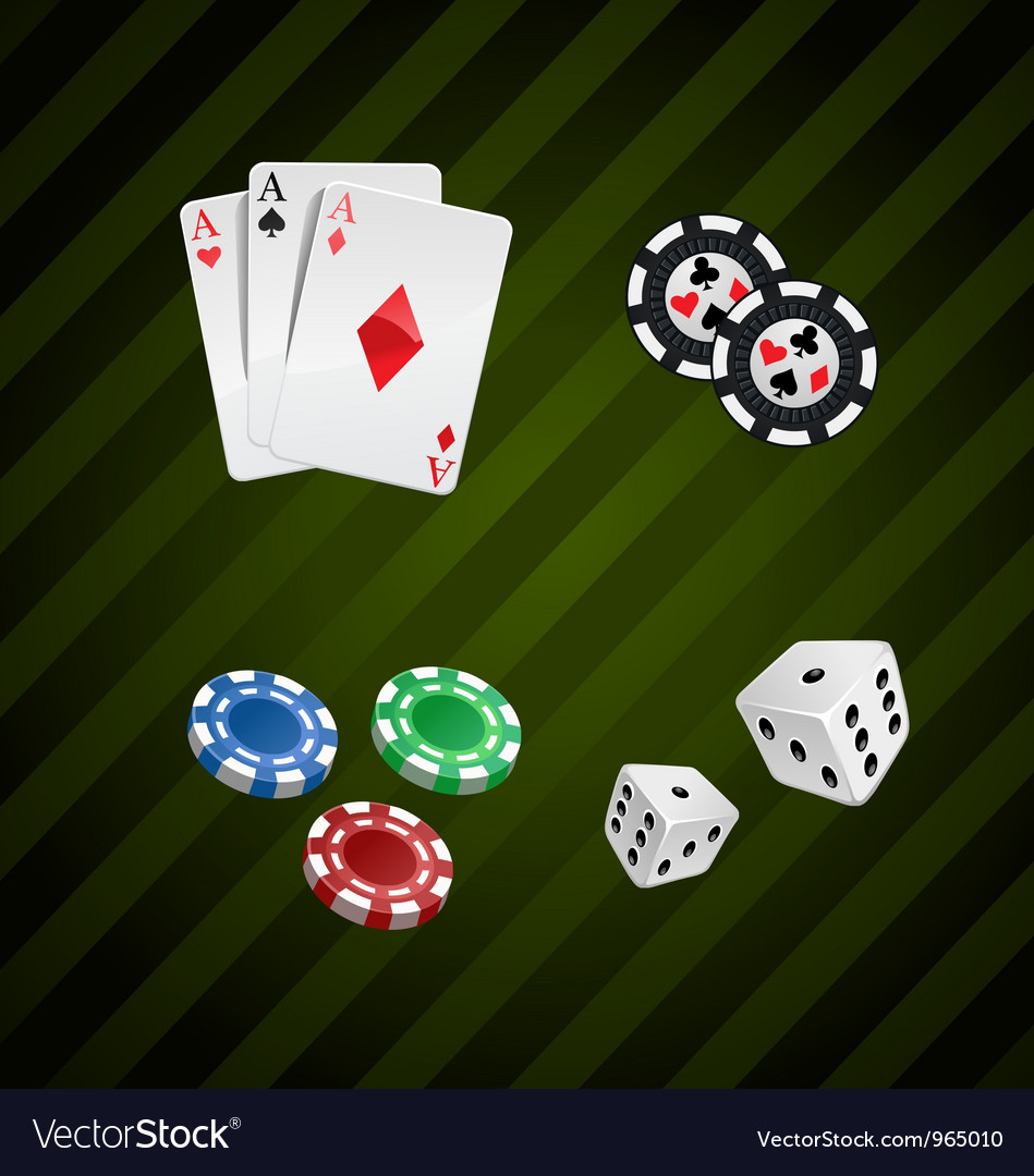 Poker Casino Elements Collection