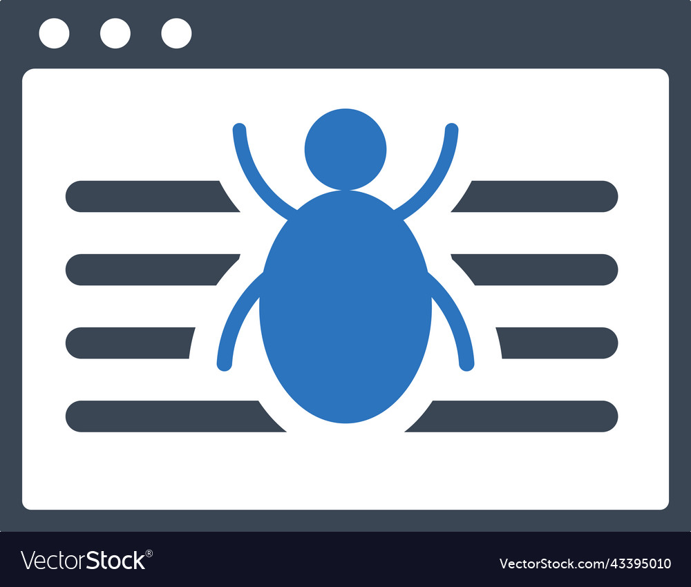 Web crawling icon simple editable graphics