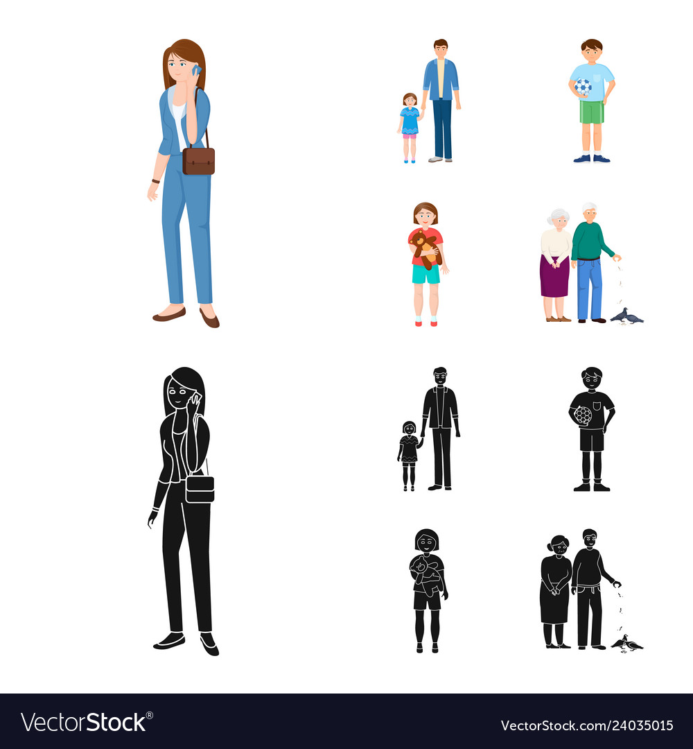 Design of character and avatar symbol set