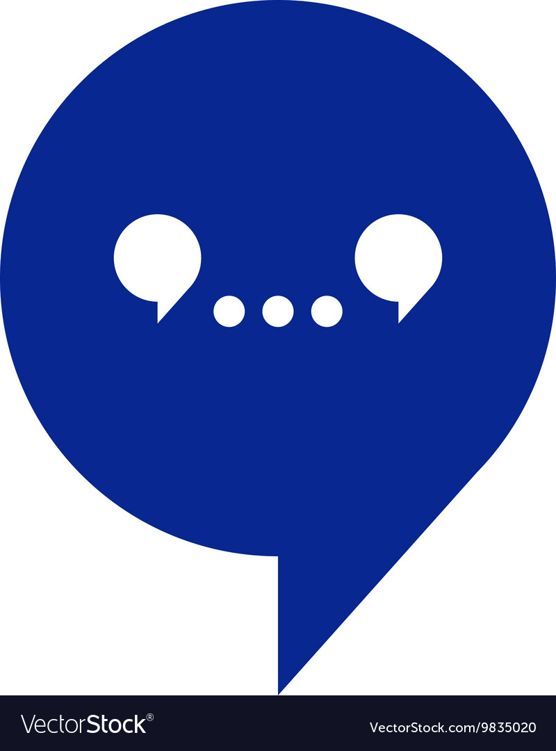 Dialog web icon