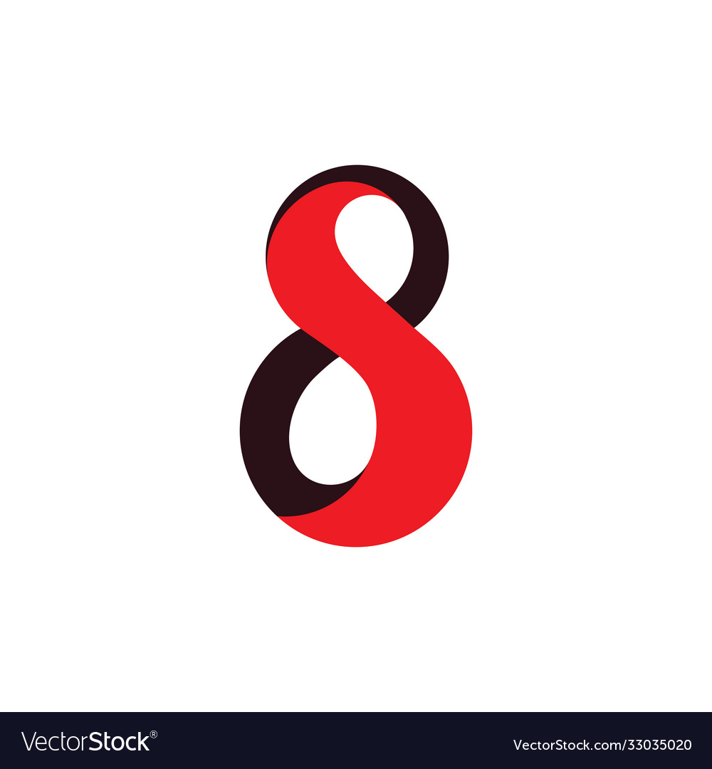 Letter s8 infinity logo