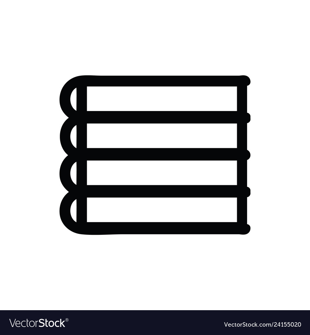 Stack of books icon