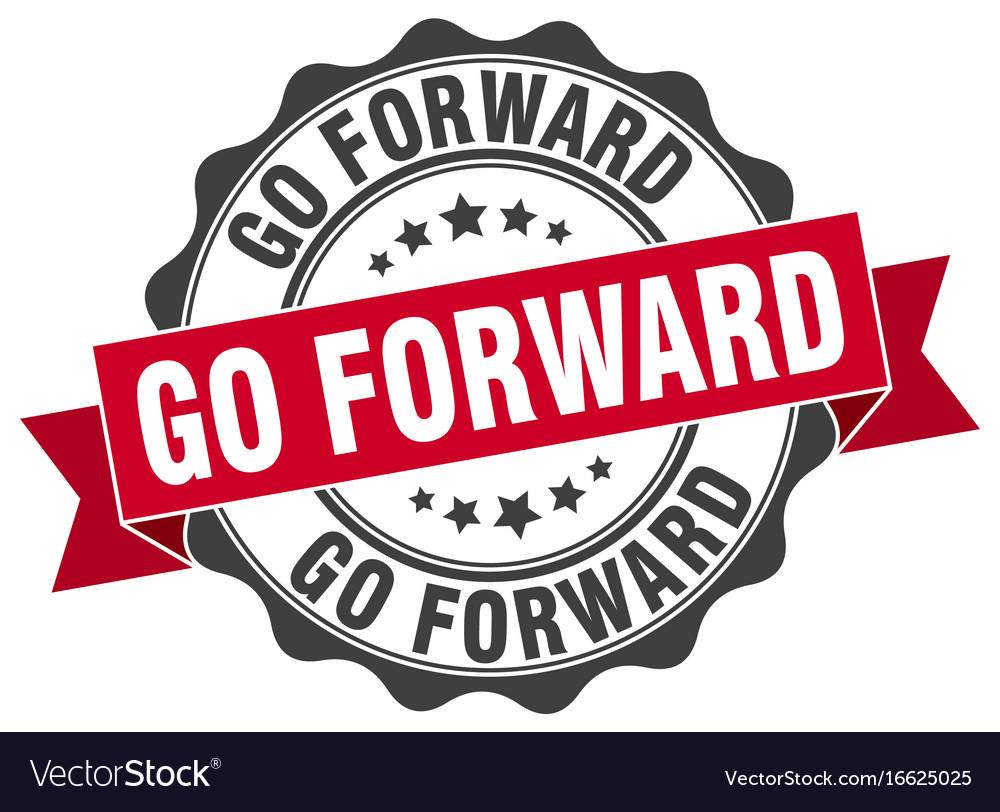 Go forward stamp sign seal