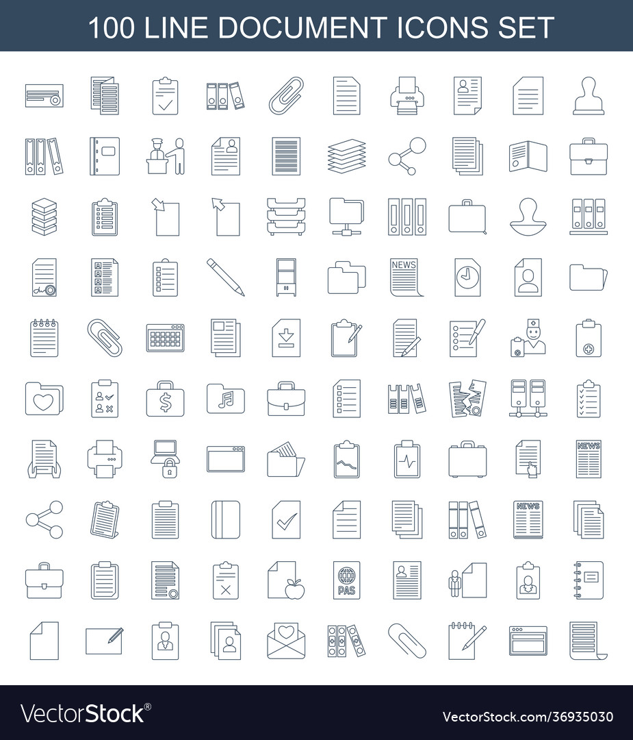 Document icons