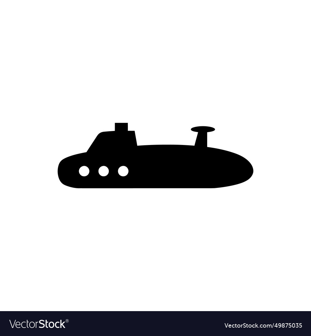 Underwater vessel icon