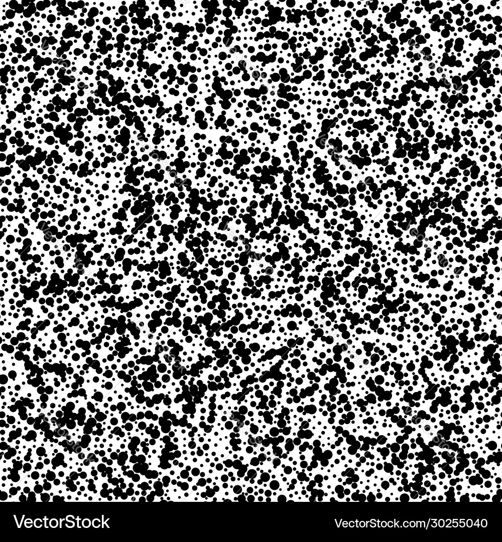Circle seamless pattern with dotted halftone Vector Image