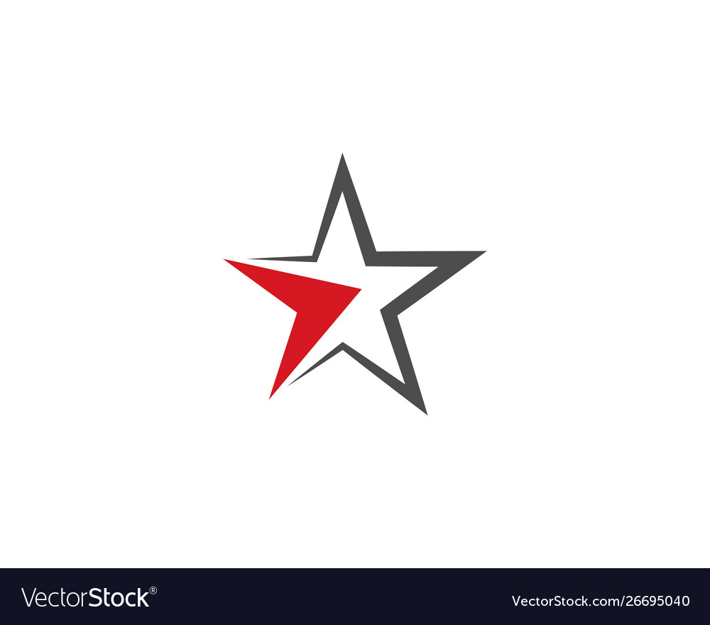 Star logo template Royalty Free Vector Image - VectorStock