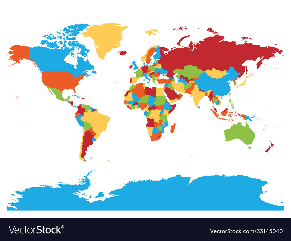 world map high resolution blank