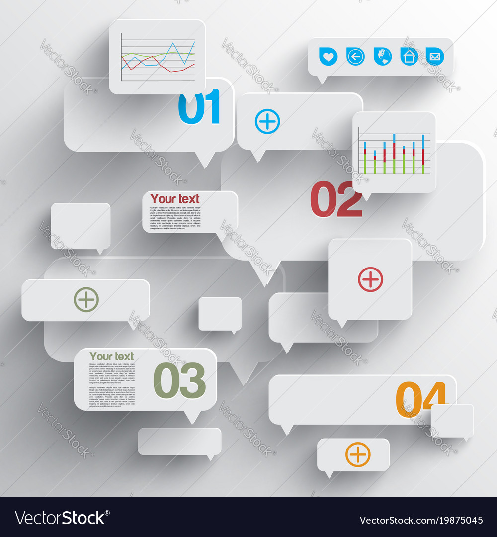 Clean abstract template for webdesign
