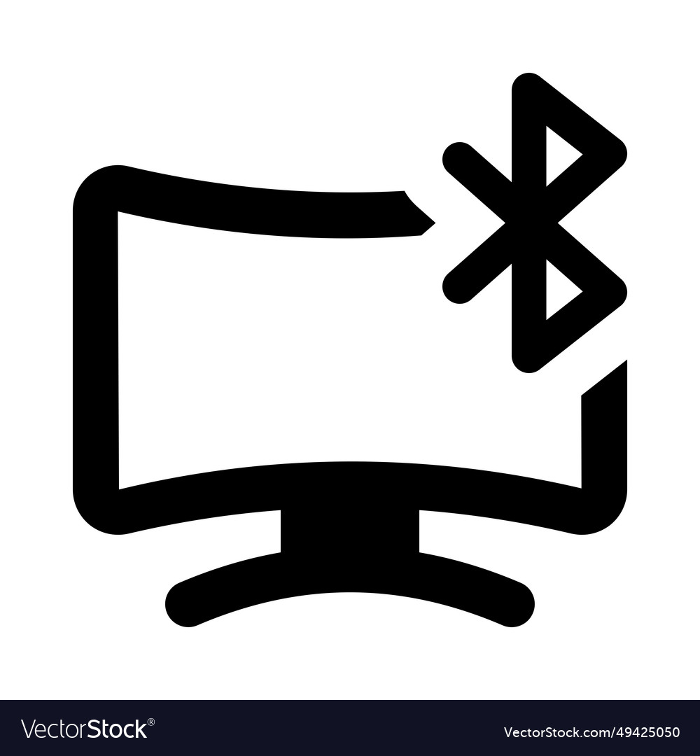 Full resolution screen connected with bluetooth