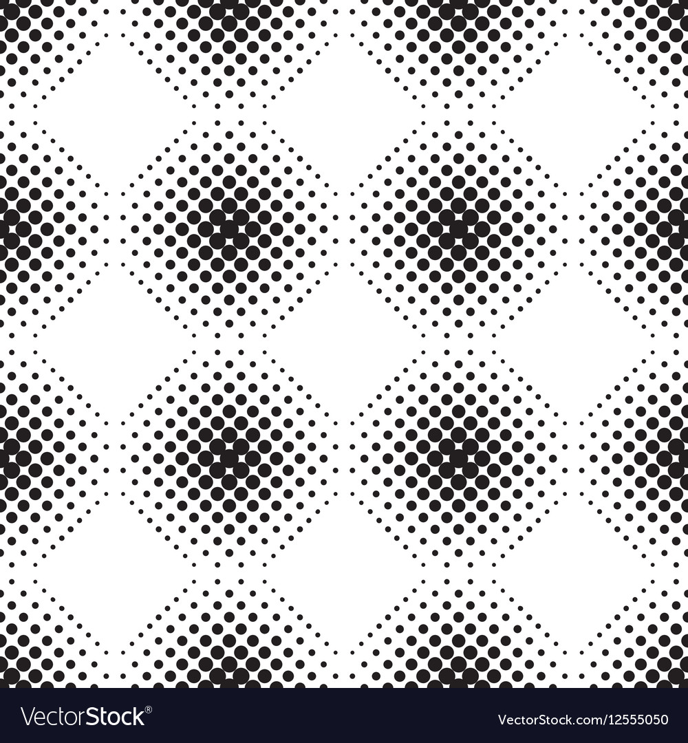 Halftone seamless pattern