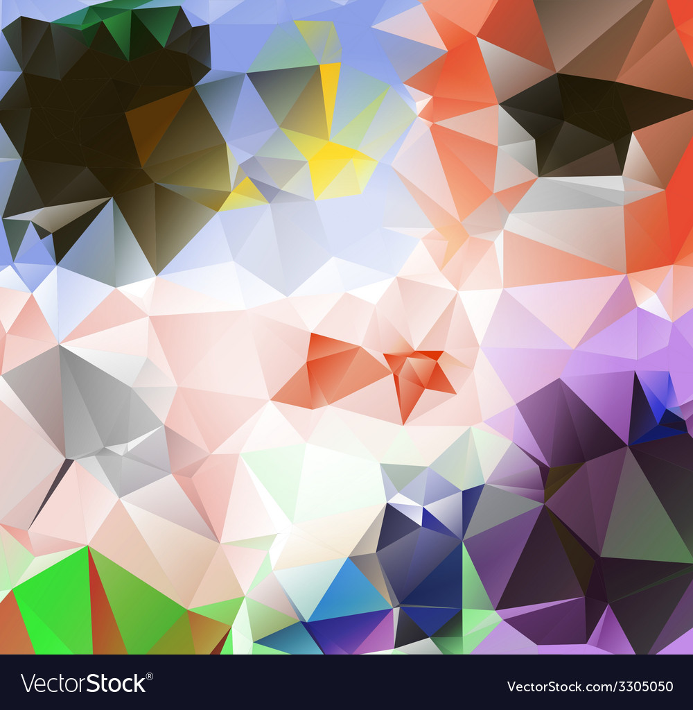 Triangle background pattern of geometric shapes