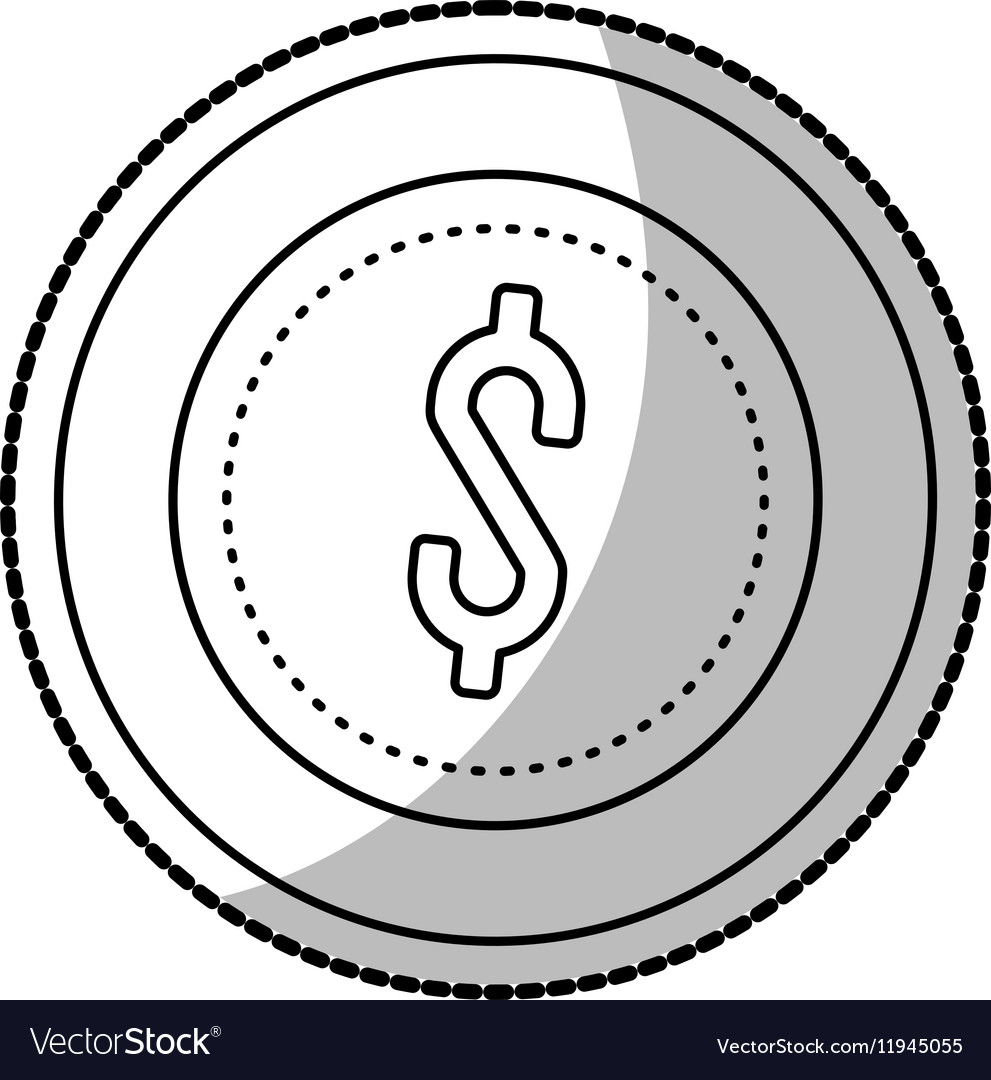 Isolated coin design