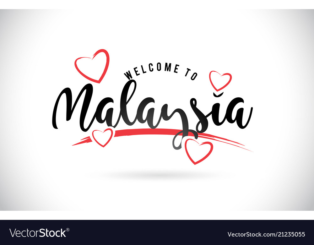 malaysia-welcome-to-word-text-with-handwritten-vector-image