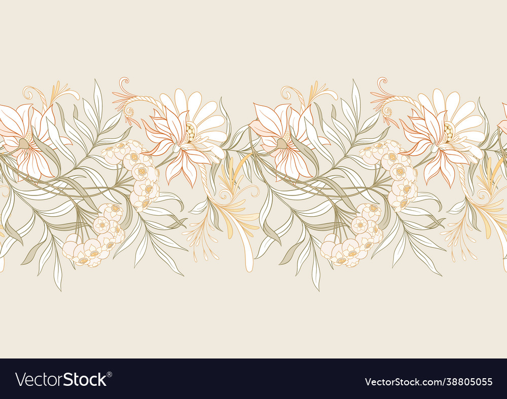 Seamless pattern background with decorative vector image Seamless pattern background with decorative