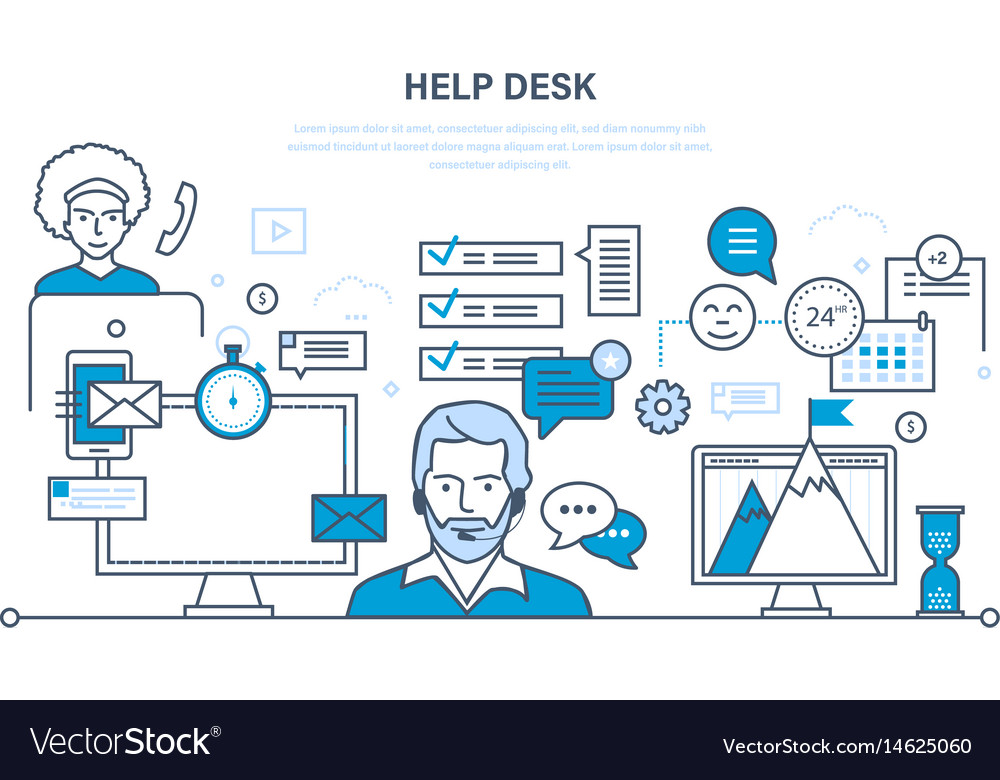 Technical support system consulting clients