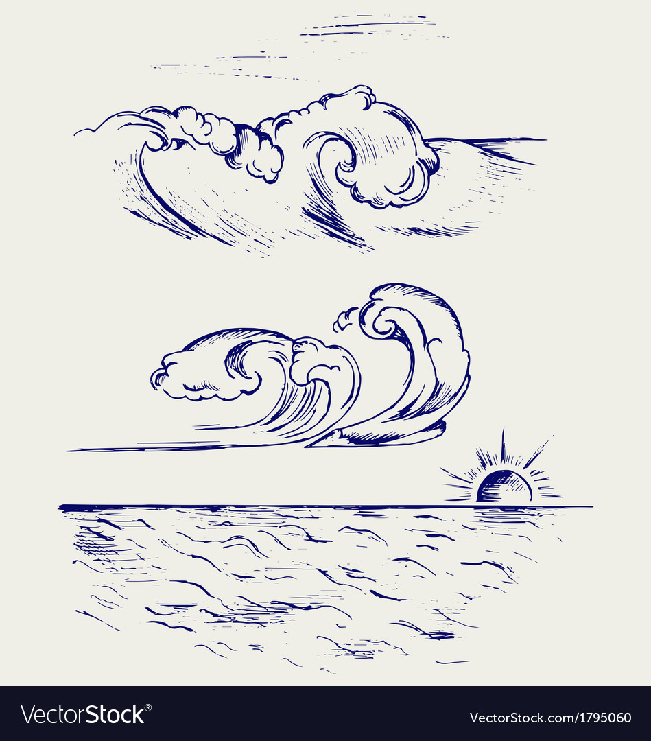 Wave Royalty Free Vector Image - VectorStock