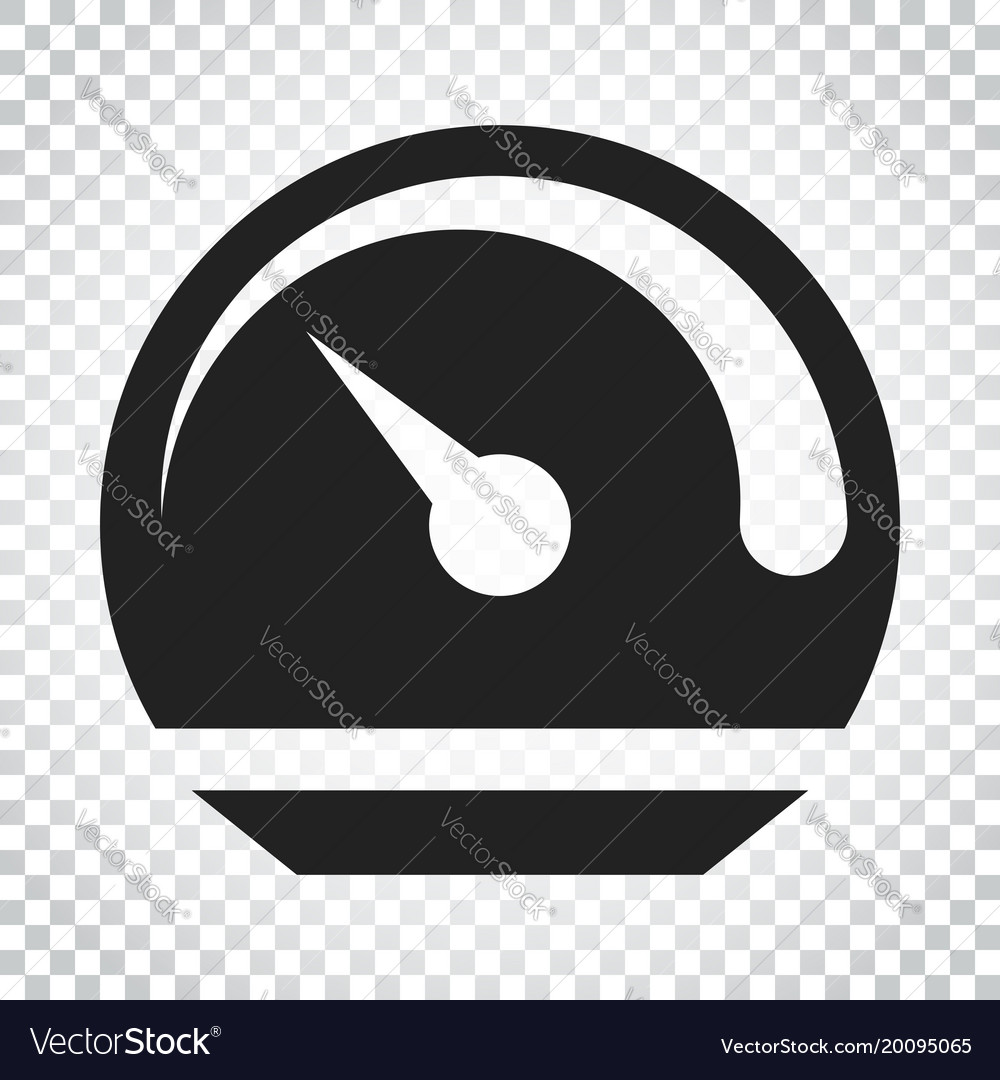 Dashboard icon level meter speed simple business