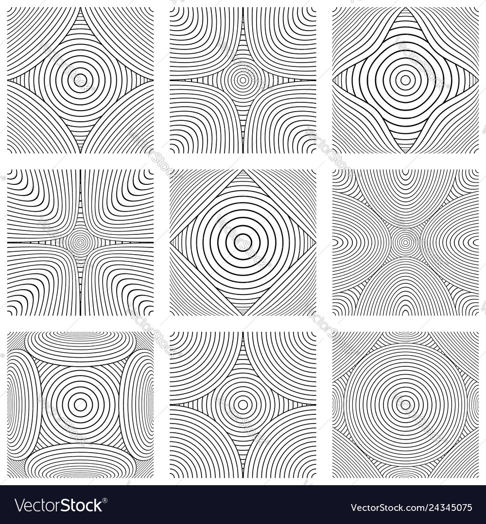 Abstract Line Pattern Set