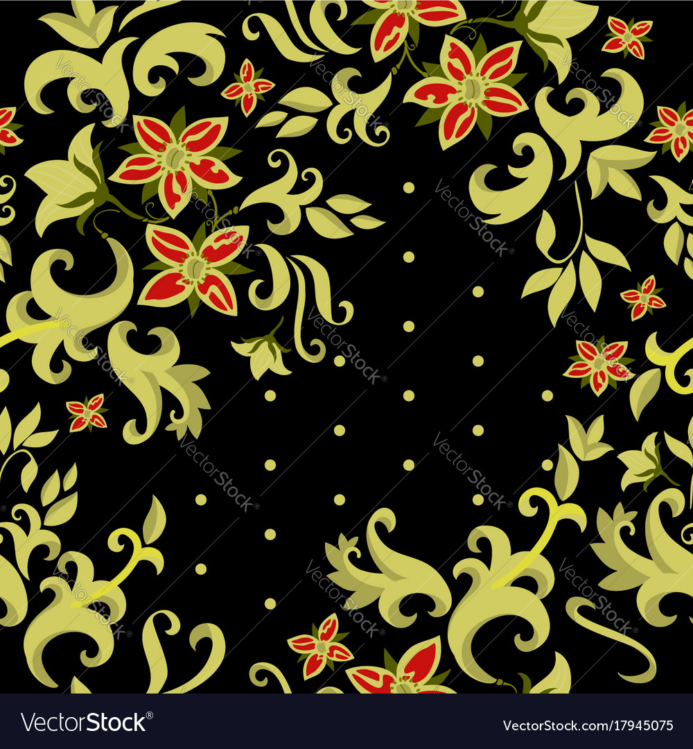Floral Textil nahtloses Muster