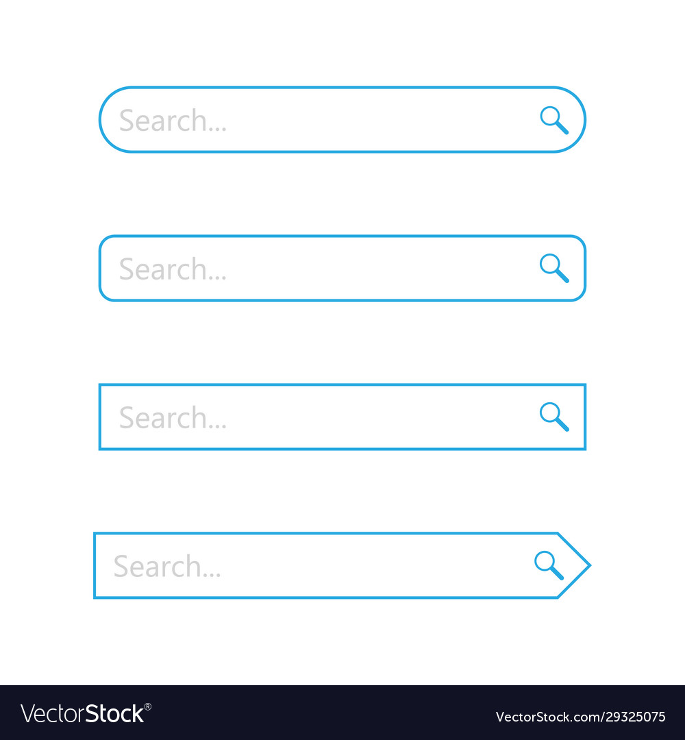 Search bar - element web design