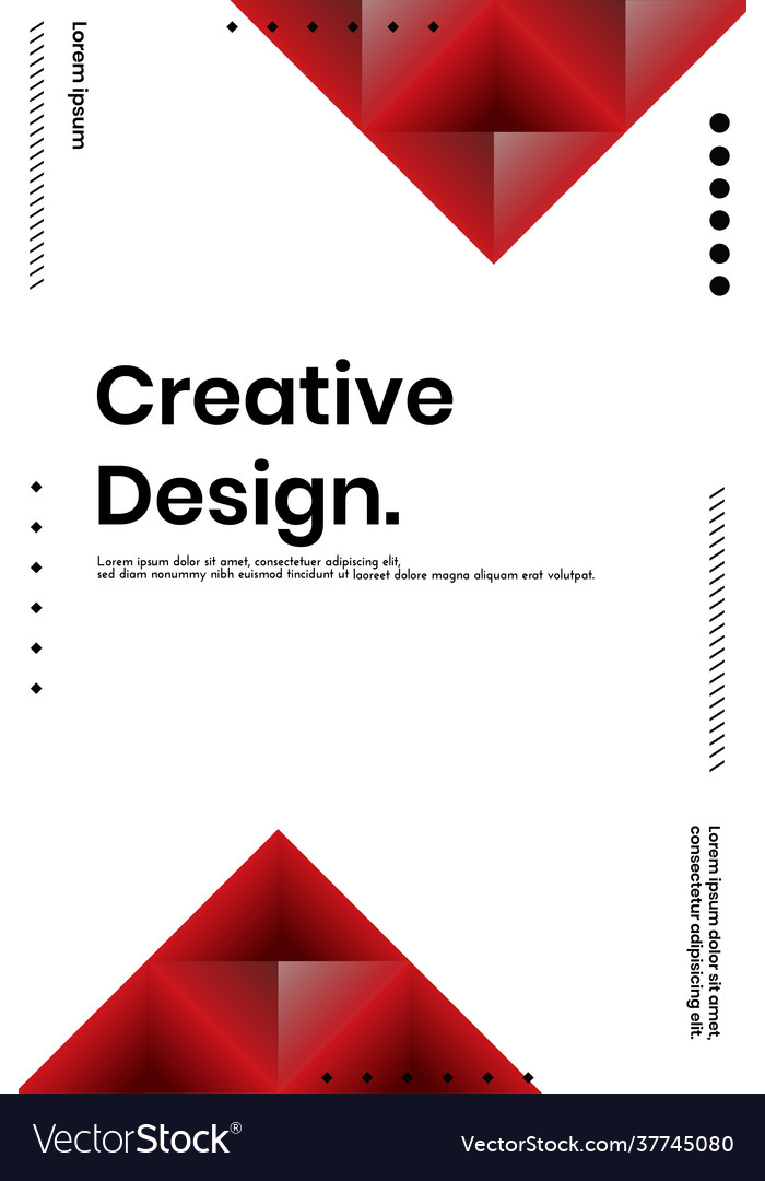 Cover design template set with abstract lines vector image Cover design template set with abstract lines