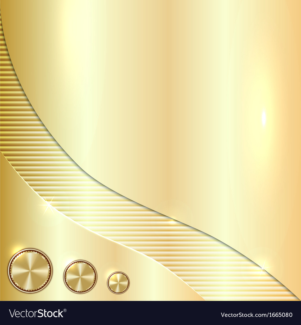 Golden metallic background