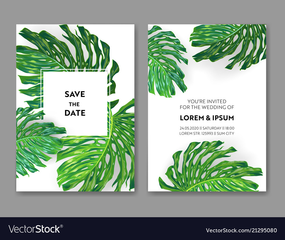 wedding invitation template with