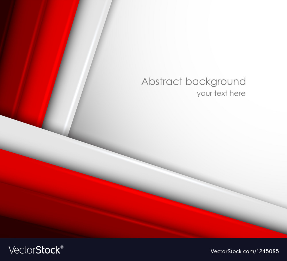 Red & White Abstract Background