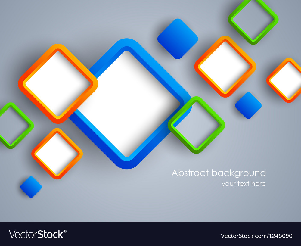 Abstract background with squares