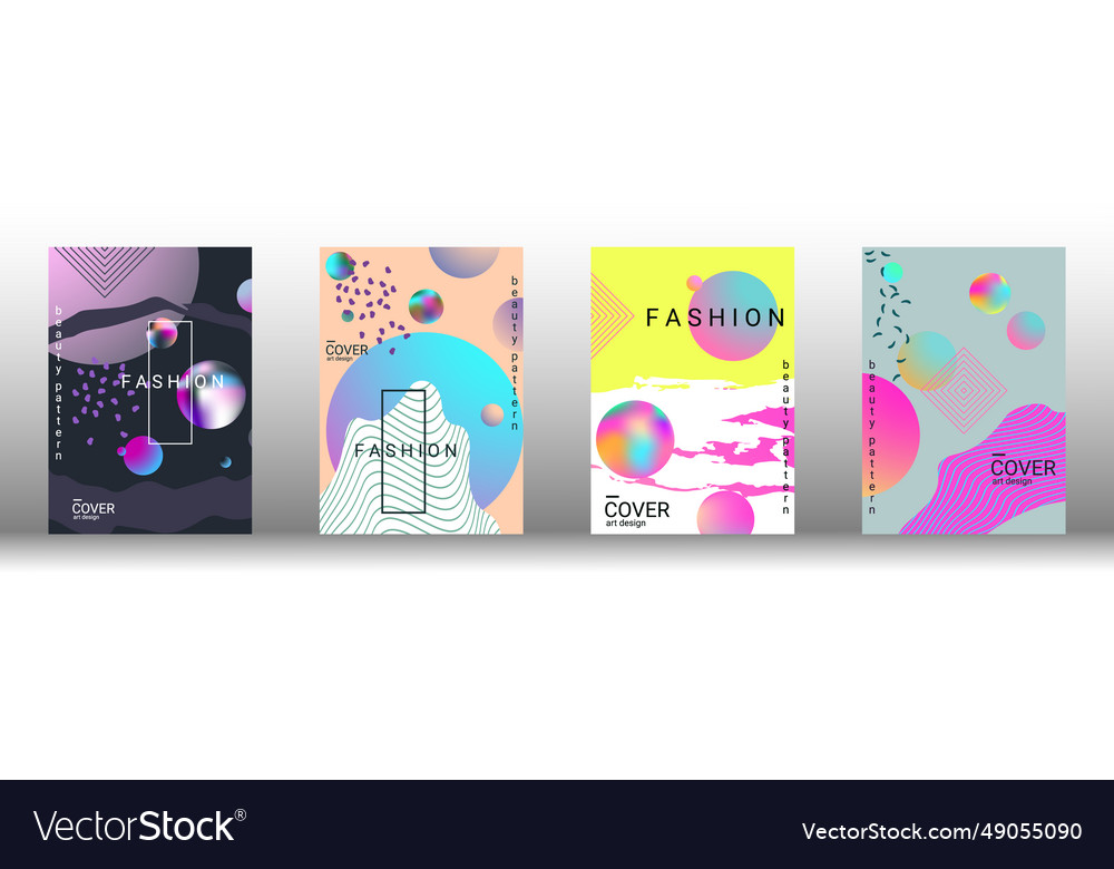 Future futuristic template with abstract forms